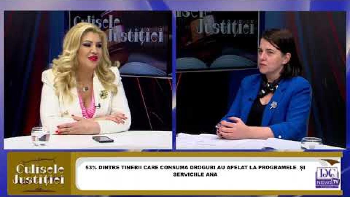 Șefa Agenției Naționale Antidrog, Ramona Dabija, la Culisele Justiției cu Laura Duță