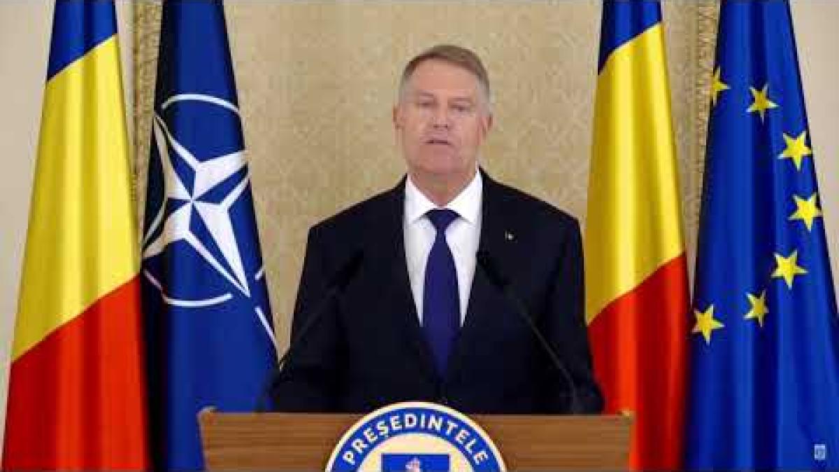 Declarație de presă susținută de Președintele României, Klaus Iohannis, pe tema NATO