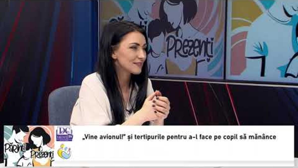 Dr. Steluța Boroghină, la Părinți Prezenți! Mesele și alimentația copiilor. Greșelile părinților