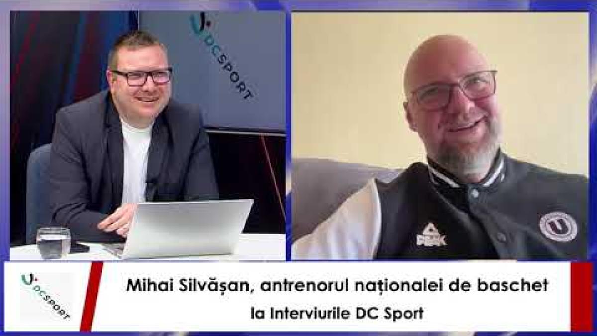 Mihai Silvășan, selecționerul naționalei de baschet, la Interviurile DC Sport
