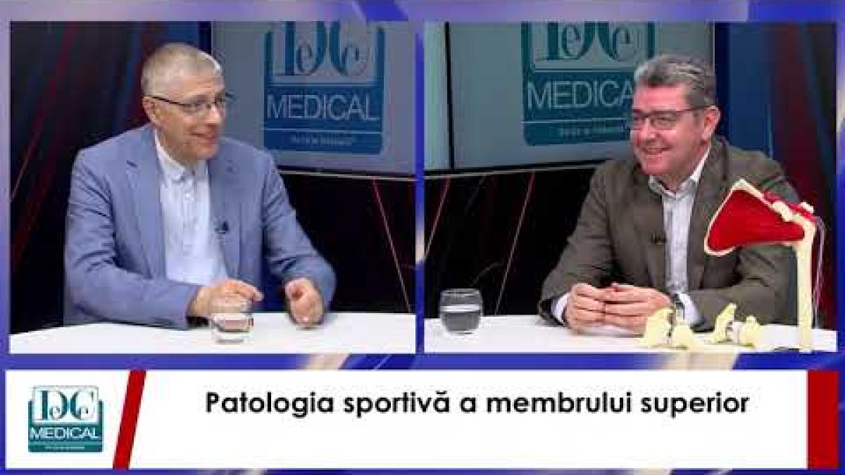 Accidentări sportive, semnul Popeye și Hook Test. Dr. Liviu Ojoga, la DC Medical, DC News, DC Sport
