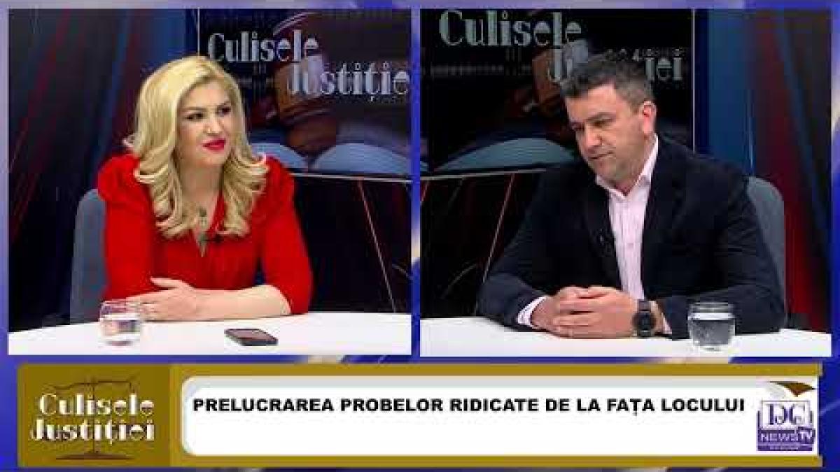 Comisar-șef Staicu Daniel, dezvăluiri exclusive la "Culisele Justiției"