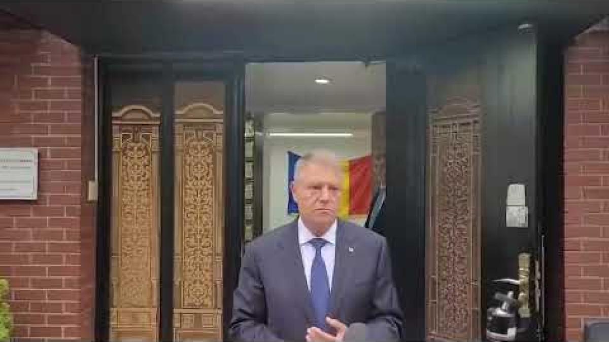 Klaus Iohannis, despre Sebastian Burduja la PMB: Un candidat redutabil
