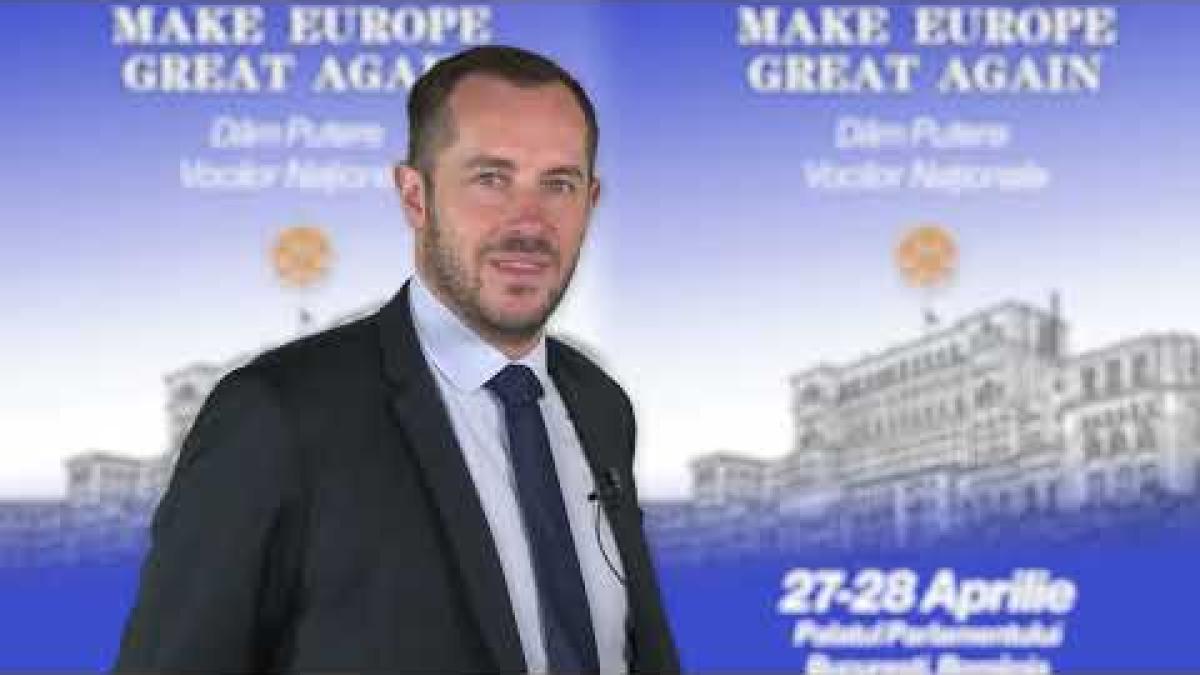 Nicolas Bay spune cum ar vrea conservatorii să arate viitorul Parlament European, după 9 iunie