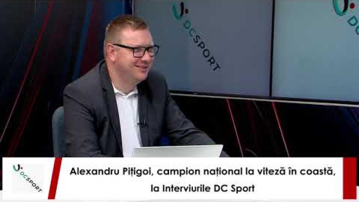 Alexandru Piţigoi, campion naţional la viteză în coastă, la interviurile DC Sport