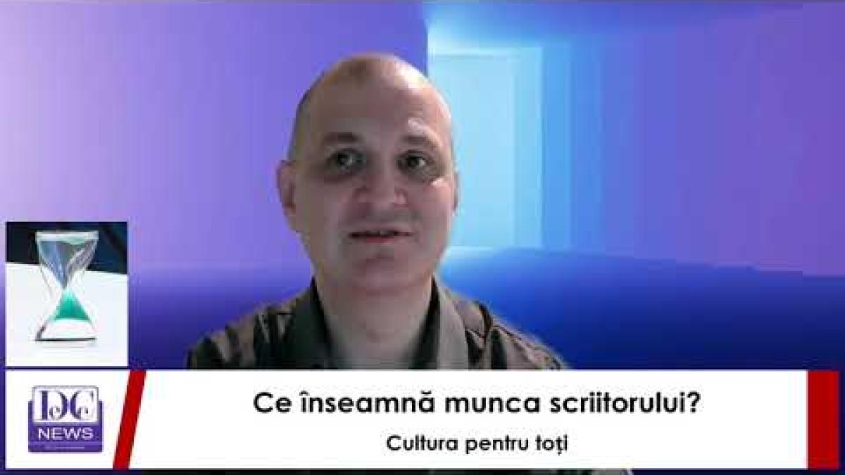Ce înseamnă munca scriitorului? Cultura pentru toți