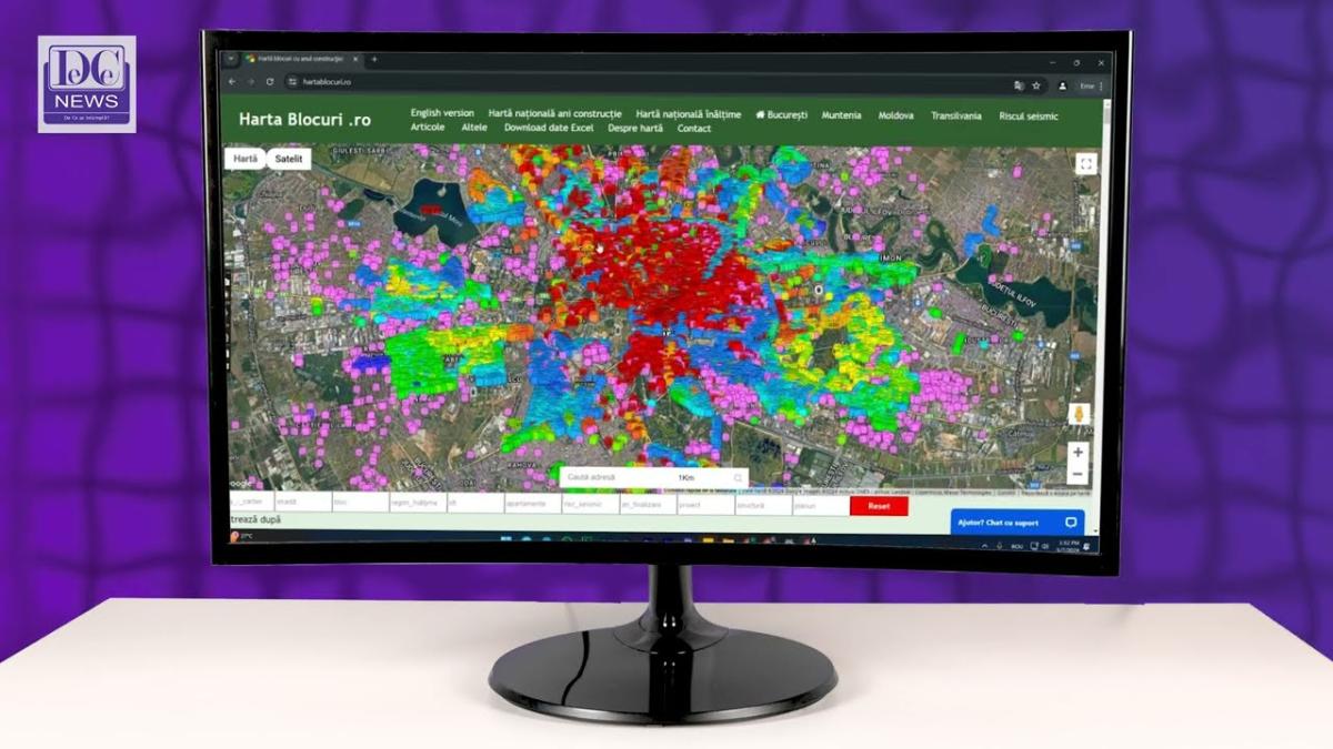 Cum vedem online anul construirii unui bloc din România