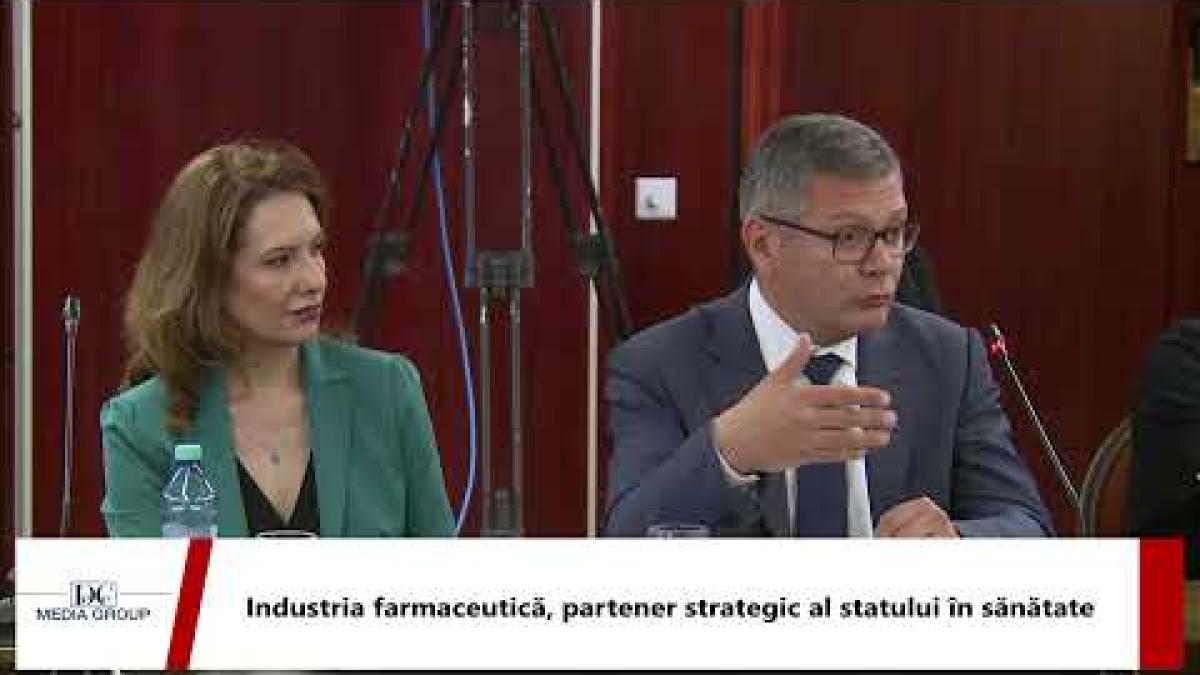 Industria farmaceutică, partener strategic al statului în sănătate. Conferință DC News Media Group