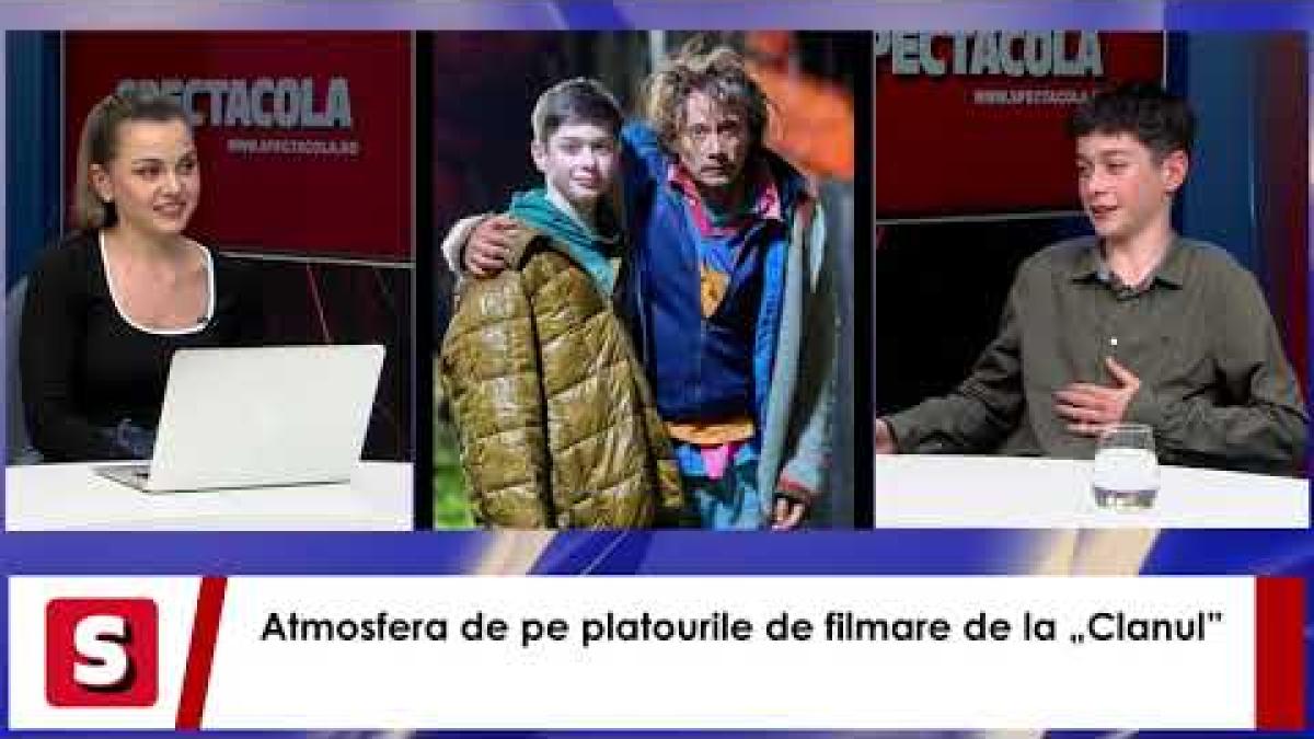 Filip Munteanu, cel mai tânăr actor din „Clanul”, detalii din culisele serialului fenomen