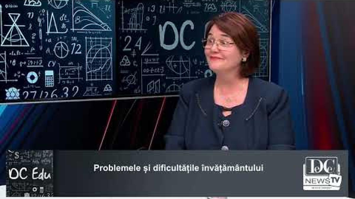 Prof. Cornelia Popa Stavri, vicepreședinte FSLI, invitata prof. univ. dr. Sorin Ivan, la DC Edu