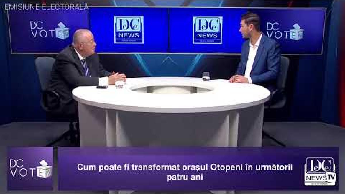 Adrian Constantin, candidatul PSD la Primăria Otopeni, la DC Votez