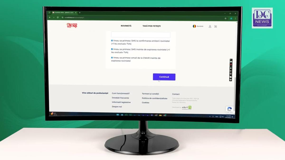 Cum să cumpărăm rovinieta online