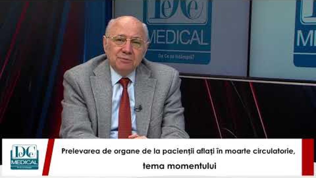 Prelevarea de organe de la pacienții aflați în moarte circulatorie, la Academia de Sănătate
