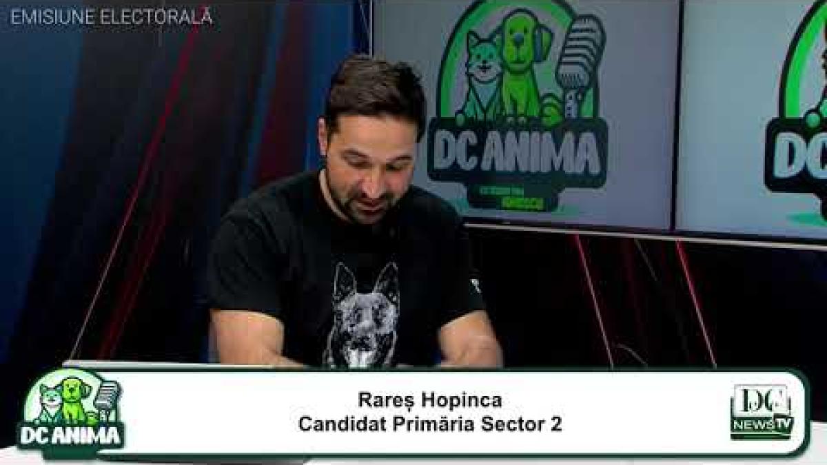Spital Social pentru Animale | Rareș Hopincă, Candidat la Primăria Sectorului 2