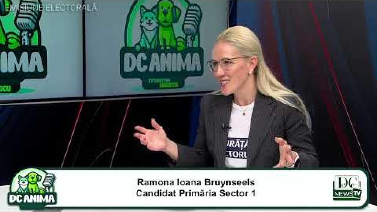 Ce promite Ramona Ioana Bruynseels, candidat la Primăria Sectorului 1, iubitorilor de animale