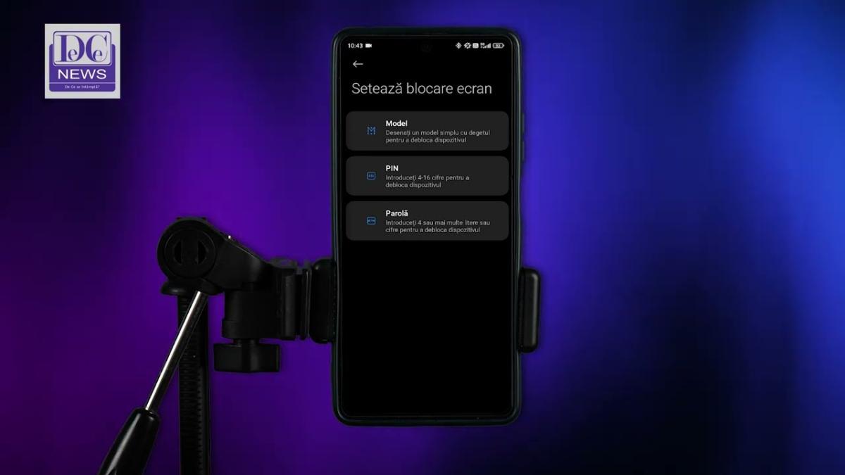Cum să blocăm telefonul cu PIN, model sau amprentă