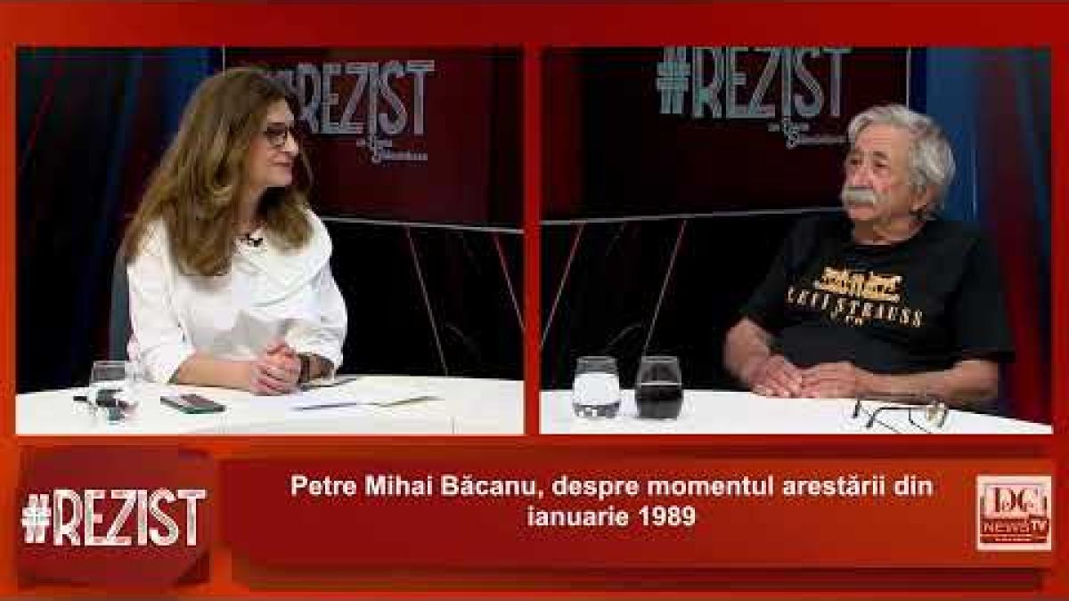 Jurnalistul Petre Mihai Băcanu, invitatul Oanei Stănciulescu la #Rezist