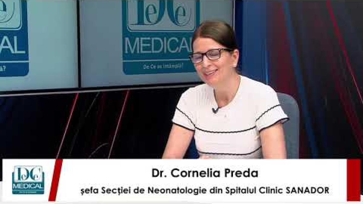 Alăptare, anestezia la naștere, prematuritate. Dr. Cornelia Preda (SANADOR) | DC Medical, DC News