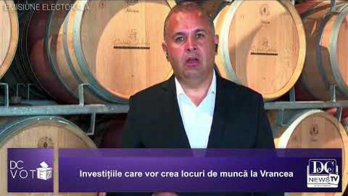 Nicușor Halici, candidat PSD la CJ Vrancea, interviu din cramă, la DC Votez