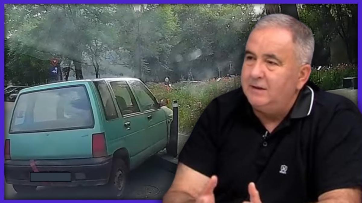 Clipul care l-a făcut pe Titi Aur să spere că șoferul filmat nu avea permis de conducere. „E mai grav să aibă!”