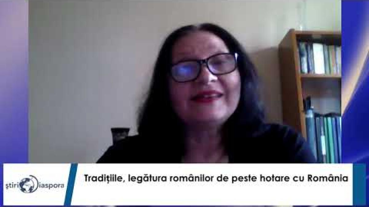 Anca Cheaito, invitata săptămânii la Tradiții românești în diaspora / VIDEO
