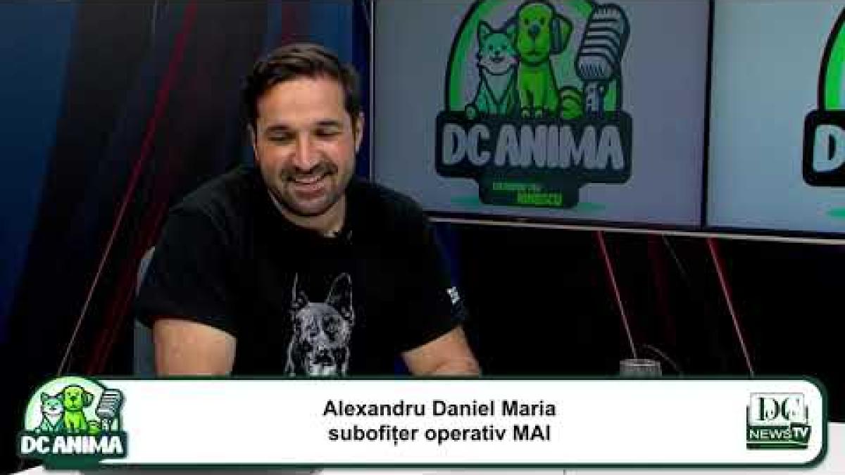 Câinii de serviciu & partenerii lor | Alexandru Maria, subofițer operativ MAI, la DC Anima