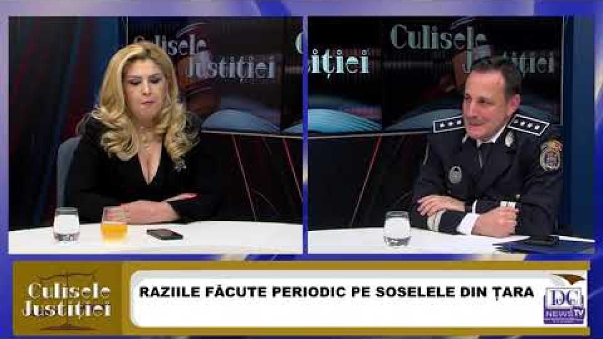 Cms. Șef Cristian Andrieș, invitatul Laurei Duță la Culisele Justiției