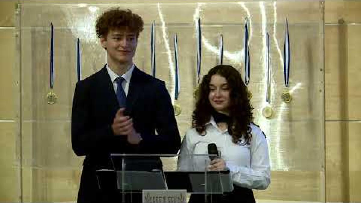 Ceremonia de final de an școlar a Liceului Laude-Reut