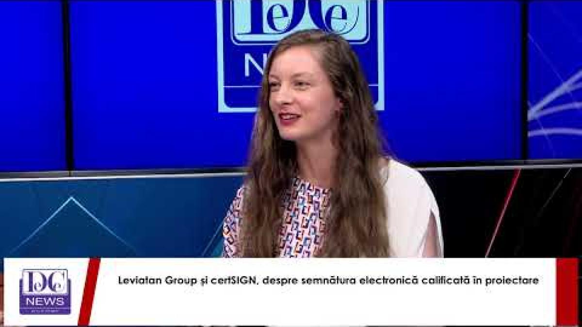 Revoluție în industria construcțiilor: Semnătura electronică, o soluție #LeviatanGroup și #certSIGN