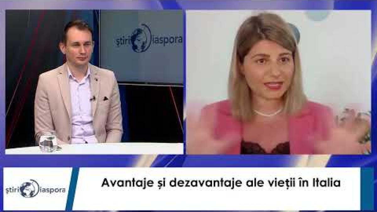 O româncă din Italia a revenit în țară după 20 de ani. Mihaela Parlac, la "Diaspora în Direct".