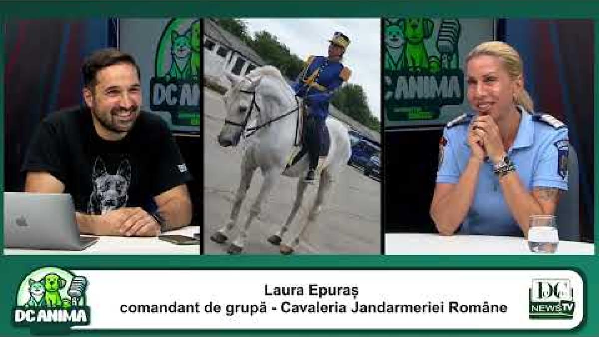 Laura Epuraş, de la Cavaleria Jandarmeriei, invitatul săptămânii la DC Anima