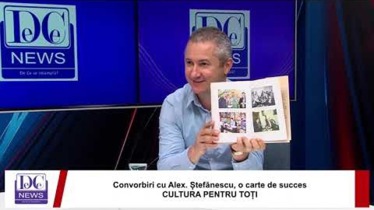 Despre cartea Convorbiri cu Alex Ștefănescu (CULTURA PENTRU TOȚI)