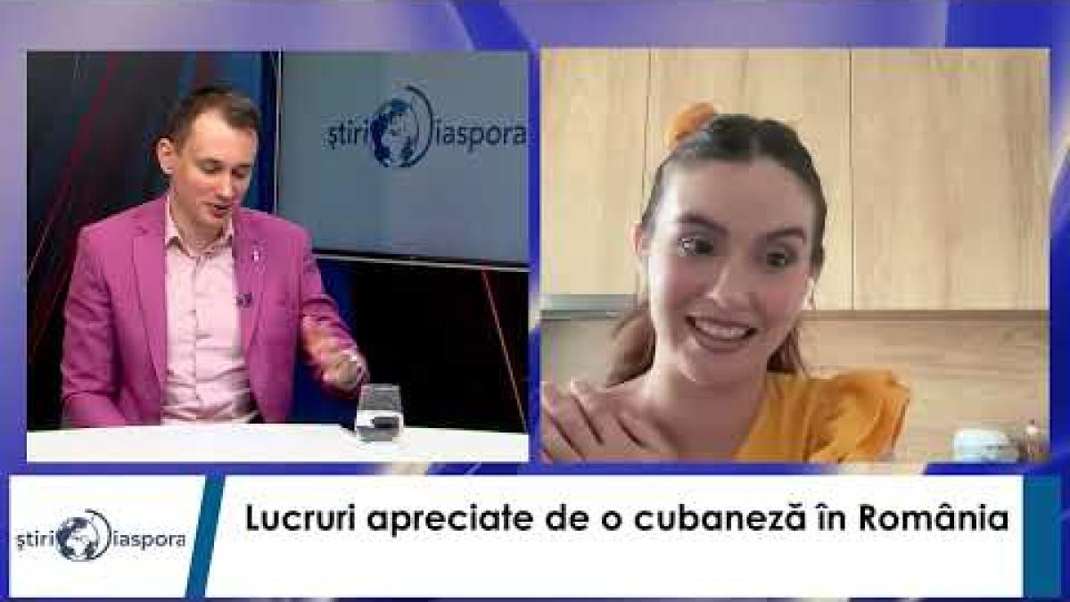 Rocio Martinez, o cubaneză venită în România spune ce-i place, dar și ce ar schimba la țara noastră