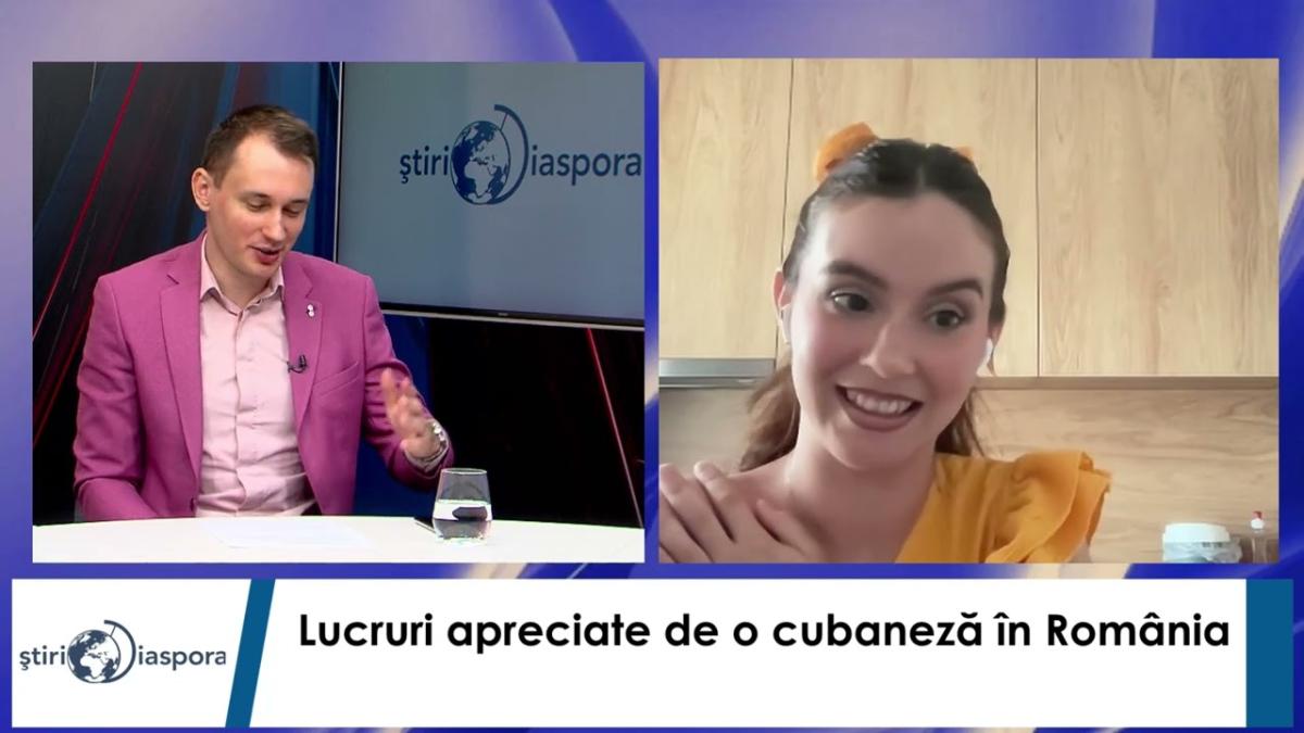 Rocio Martinez, o cubaneză venită în România spune ce-i place, dar și ce ar schimba la țara noastră