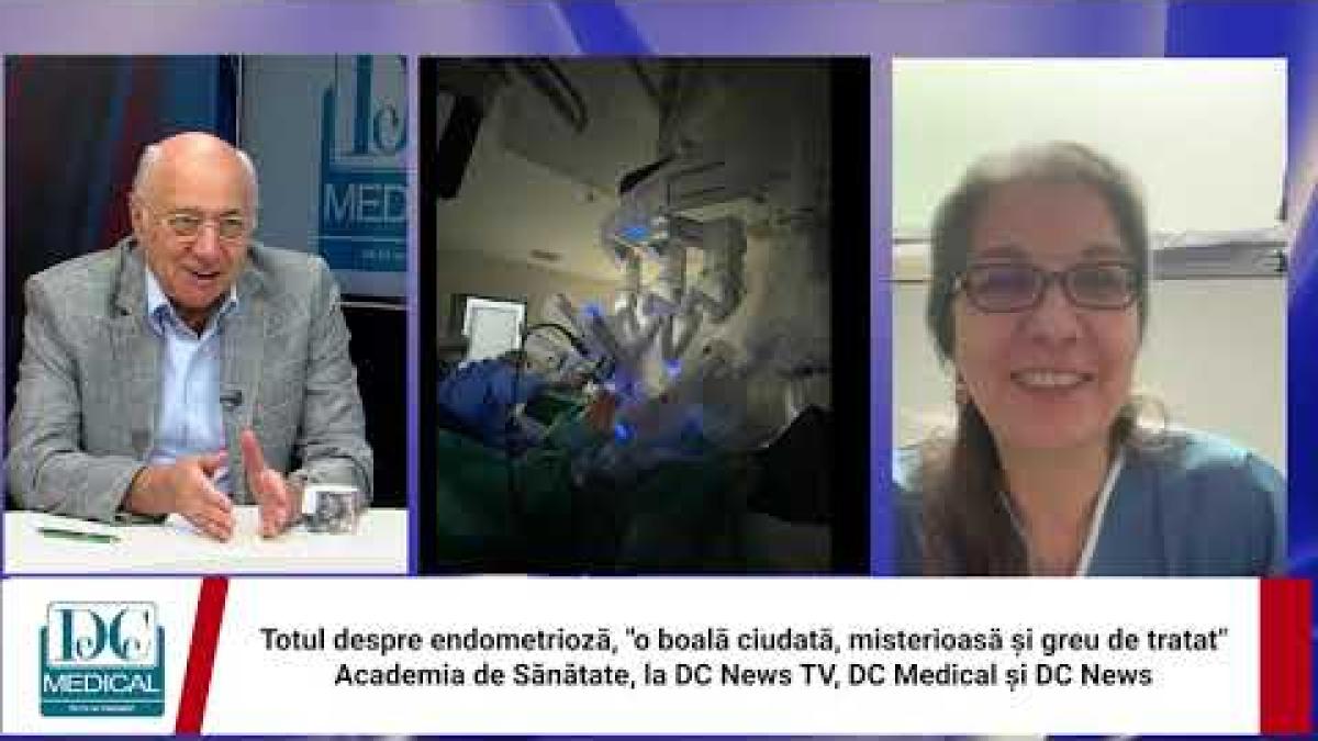 Endometrioza, "o boală ciudată și greu de tratat". Dr. Elvira Brătilă, la Academia de Sănătate