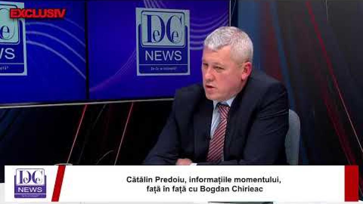 catalin predoiu live la dcnewstv cu bogdan chirieac informatiile momentului de la varful mai