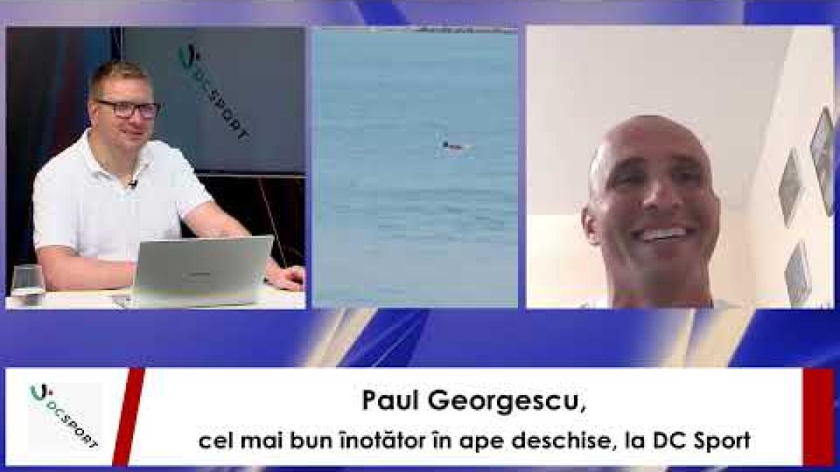 Paul Georgescu, la interviurile DCSport după finalizarea Ocean's Seven