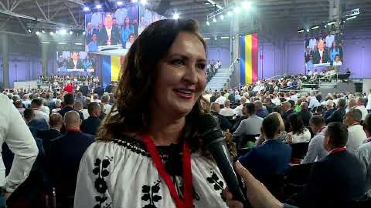 Natalia Intotero, declarații de la Congresul PSD