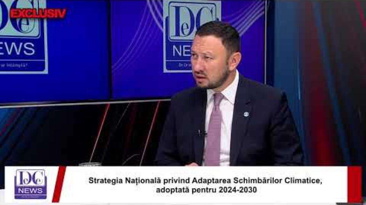 Mircea Fechet, ministrul Mediului, Apelor şi Pădurilor, interviu la DC News