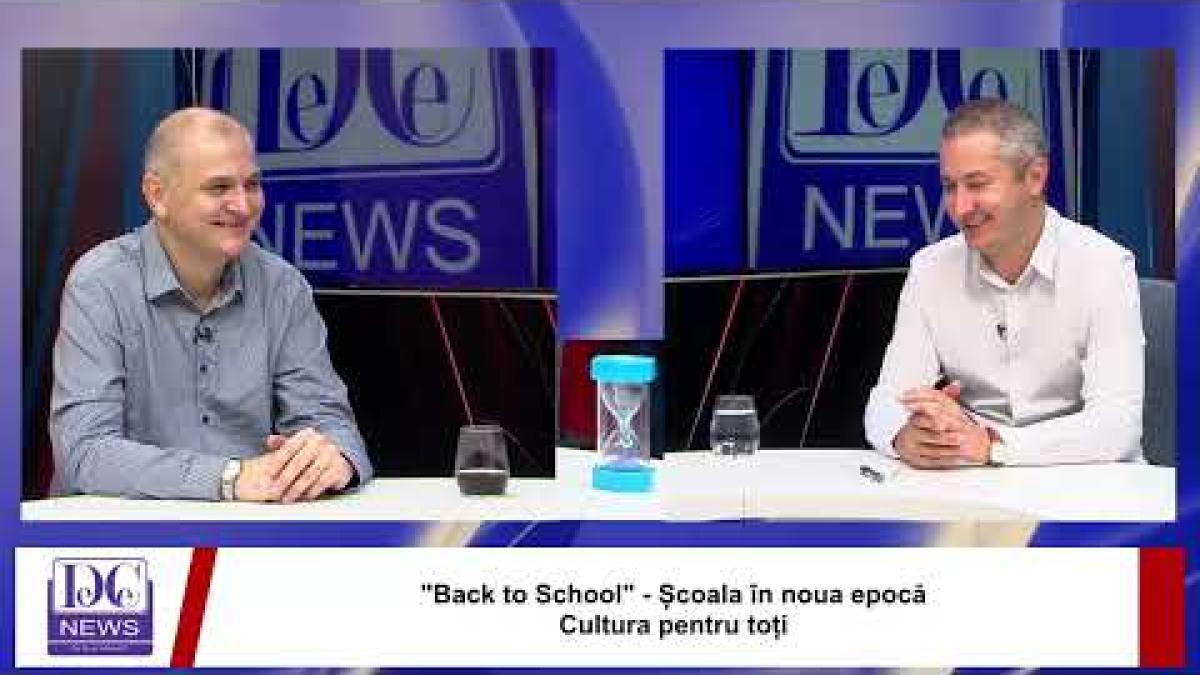 "Back to School" - Școala în noua epocă