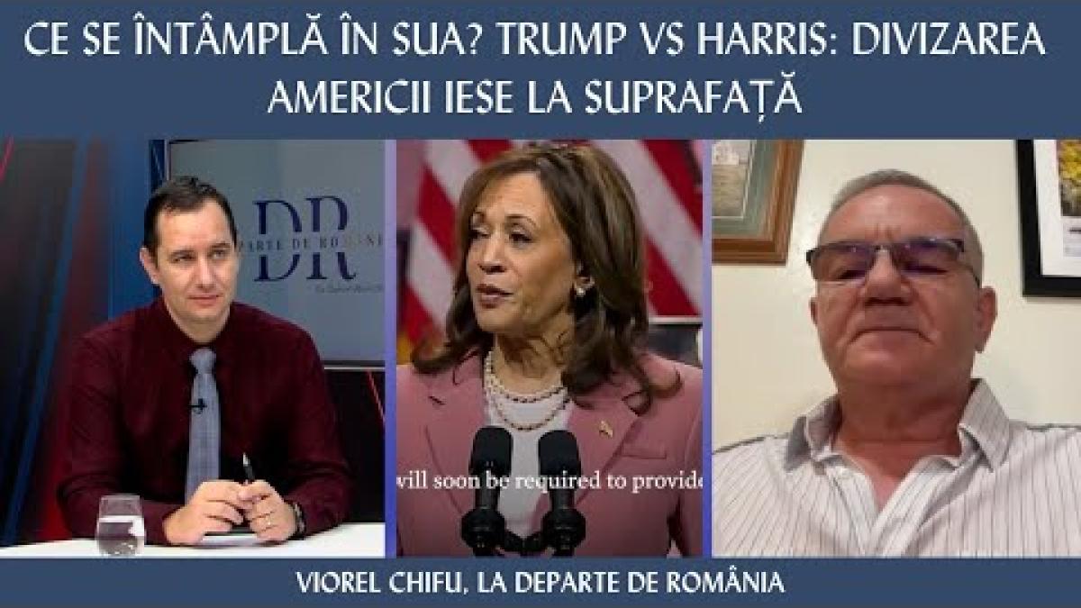 Ce se întâmplă în SUA? Trump vs Harris: divizarea Americii iese la suprafață