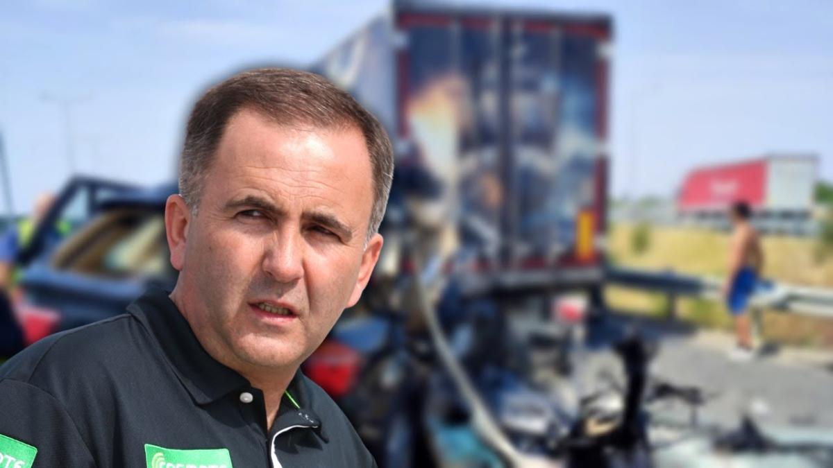 Accident grav pe autostrada A1. Titi Aur: Dacă mașina era mai veche, nu rămânea nicio furnică întreagă acolo