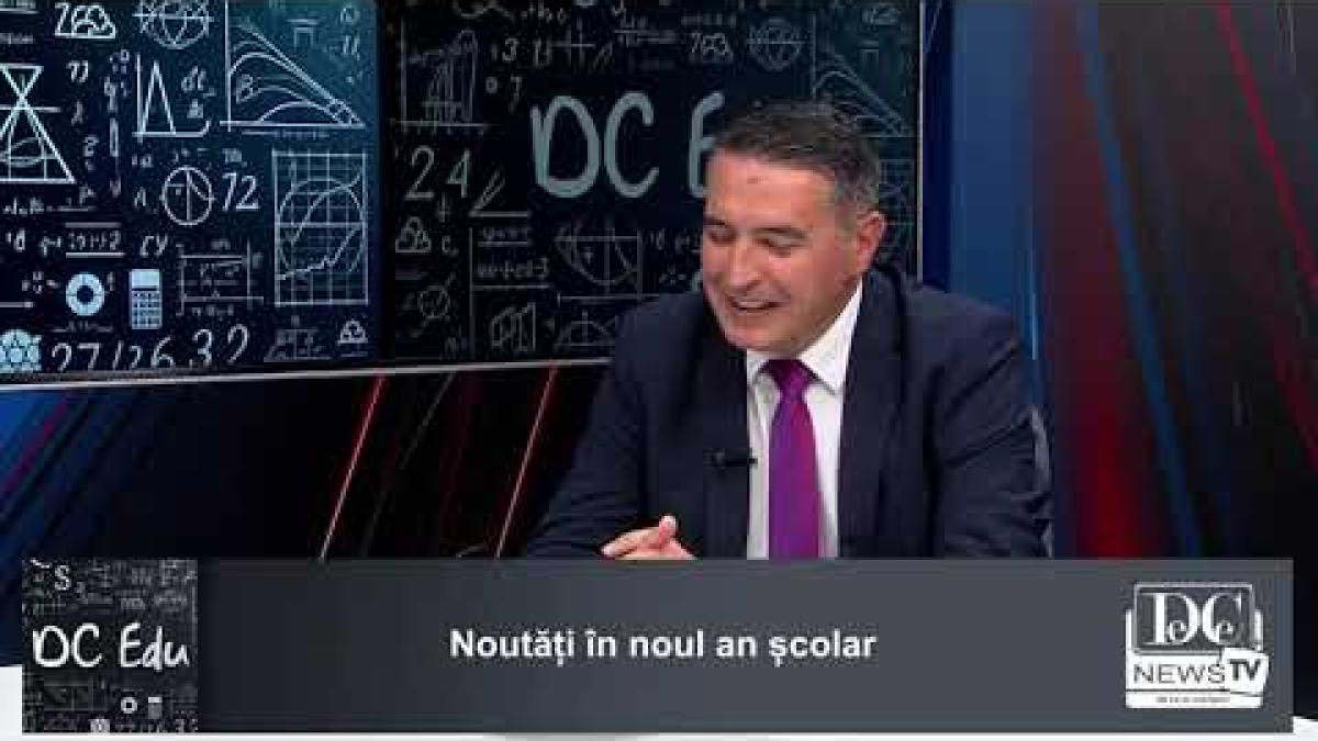 Noutățile noului an școlar. Profesorul Florian Lixandru, la DC Edu.