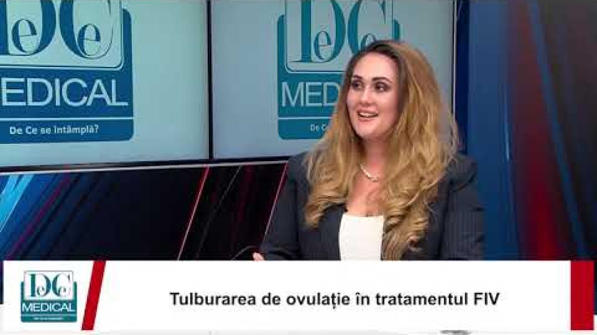 FIV și infertilitate. Dr. Alice Barbu (SANADOR), la DC Medical și DC News
