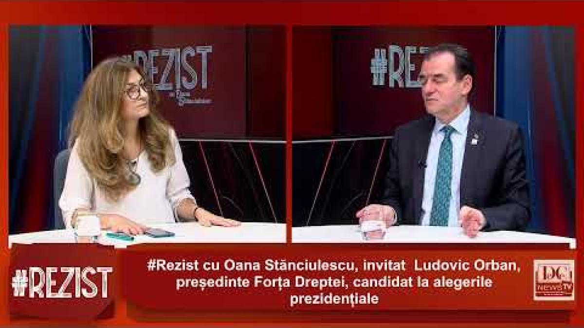 Ludovic Orban, candidat la prezidențiale, LIVE la #Rezist
