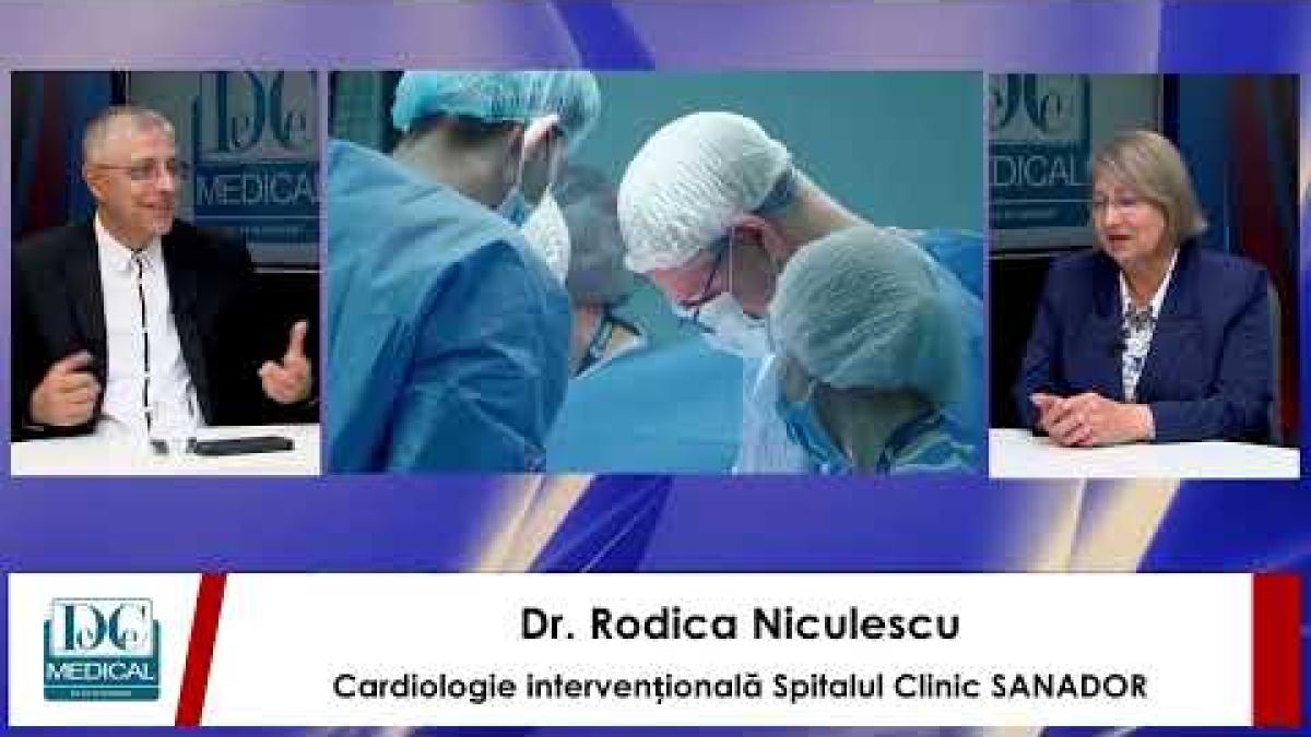 Despre boala cardiacă, bypass și o inimă sănătoasă. Dr. Rodica Niculescu, la DC Medical și DC News
