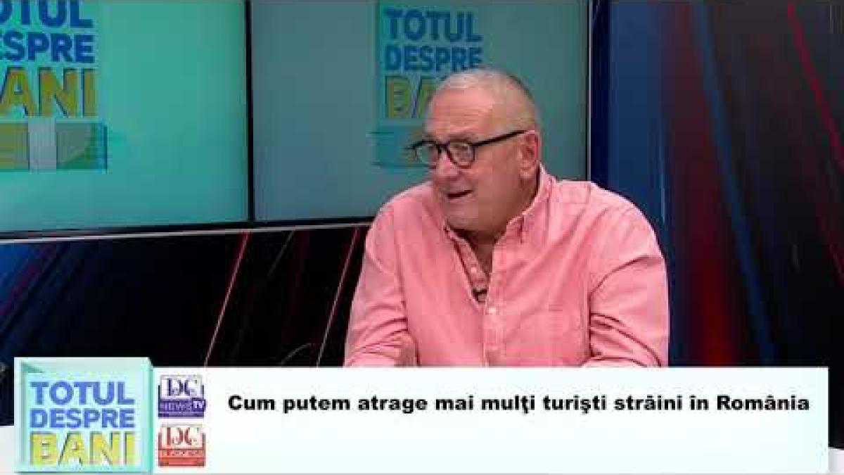 Turismul din România. Alin Burcea, preşedintele ANAT, interviu la DC News TV