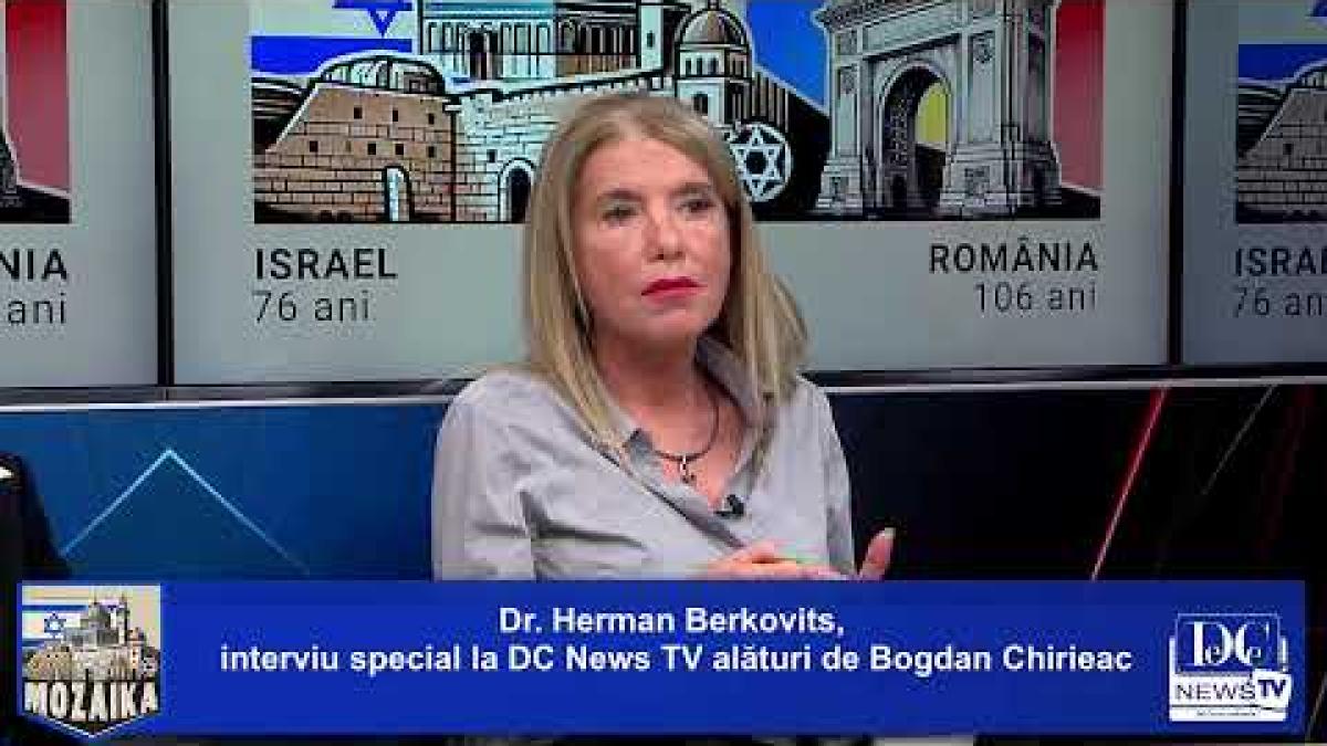 Dr. Herman Berkovits, medicul lui Benjamin Netanyahu, invitatul zilei la DC News