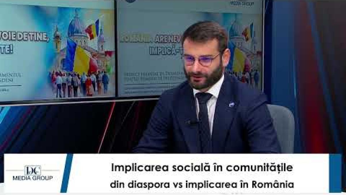 Iulian Lorincz, deputat de Diaspora, la „România are nevoie de tine, implică-te”