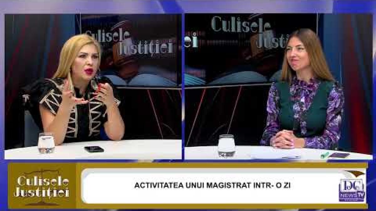 Judecătoarea Cristina Drăghici-Nedelcu, la Culisele Justiției